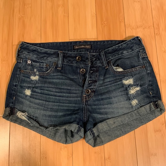 Abercrombie & Fitch size 27 Jean shorts. - Picture 1 of 1